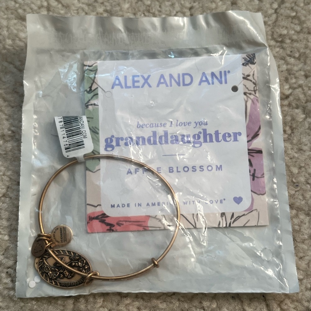 NWT Alex and Ani Granddaughter Bracelet